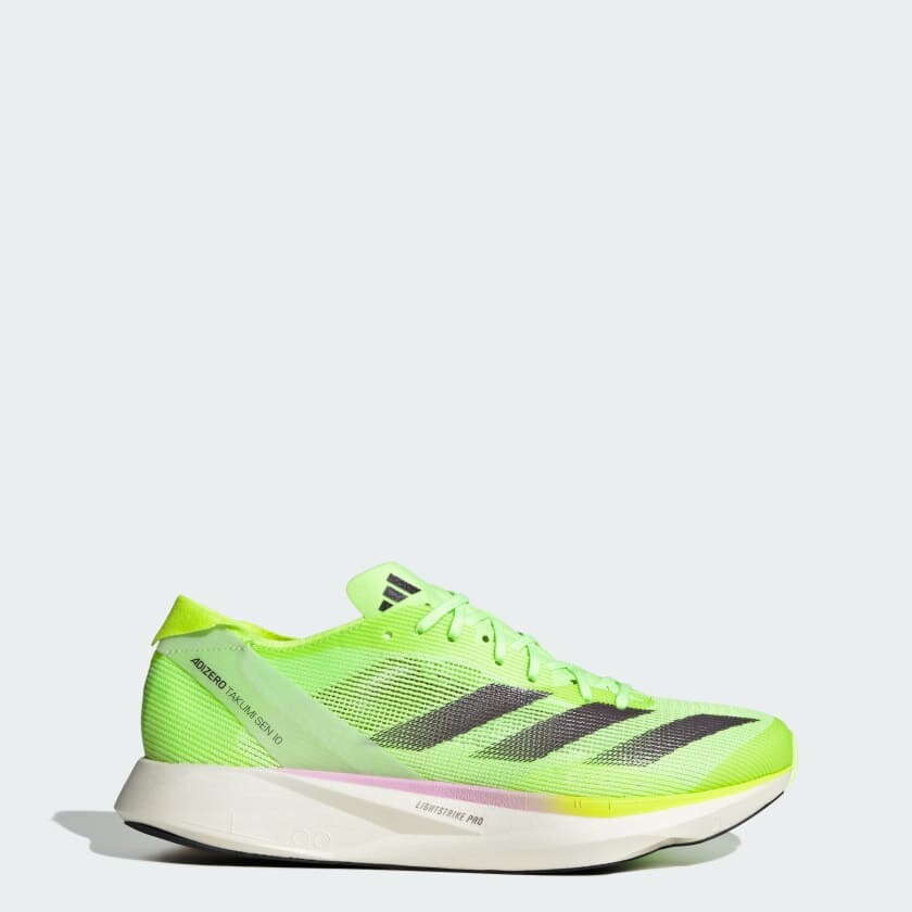 

Кроссовки adidas Adizero Takumi Sen 10, зеленый/черный/белый