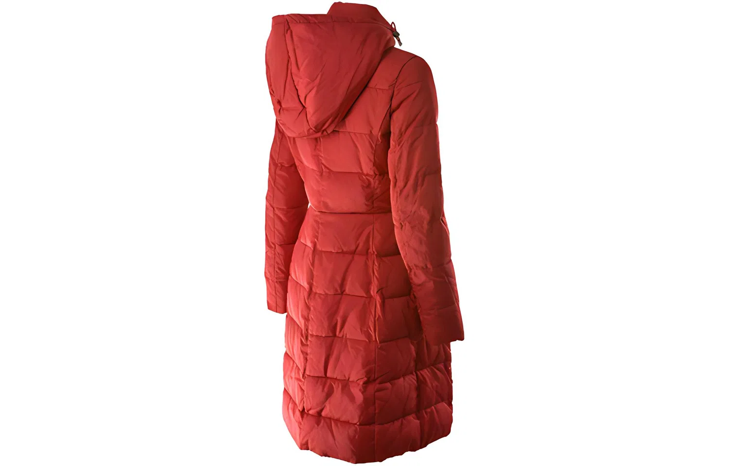 Женский пуховик с капюшоном Emporio Armani, Red — фото 3