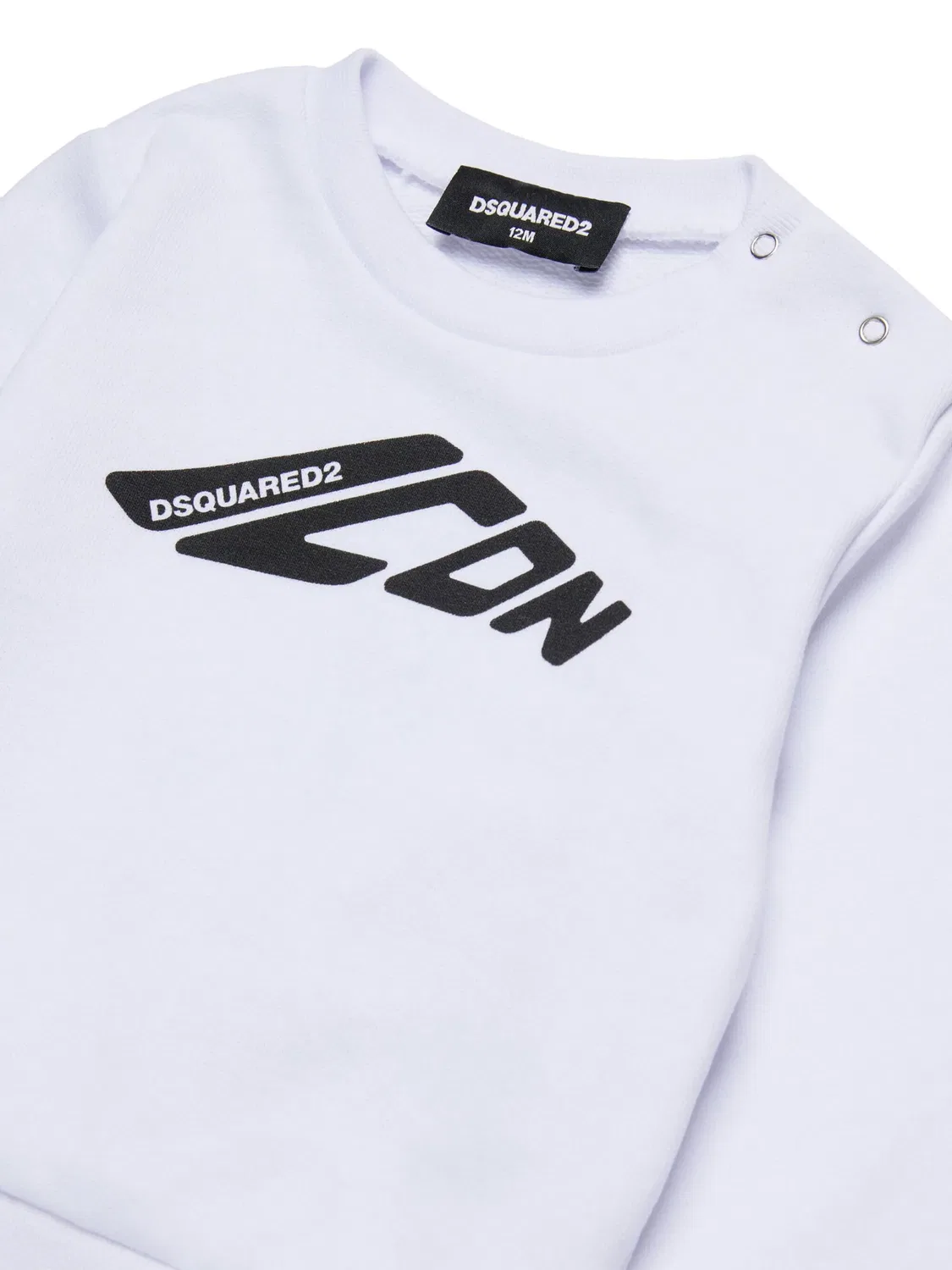 Свитшот с принтом Icon DSQUARED2, белый — фото 2