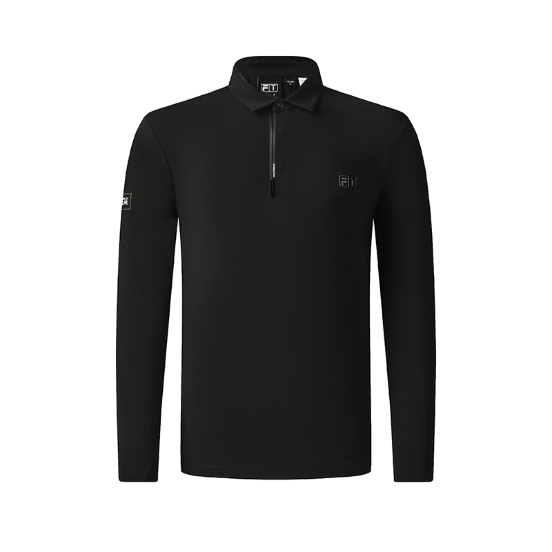 

Гольф серия поло для мужчин FILA, черный