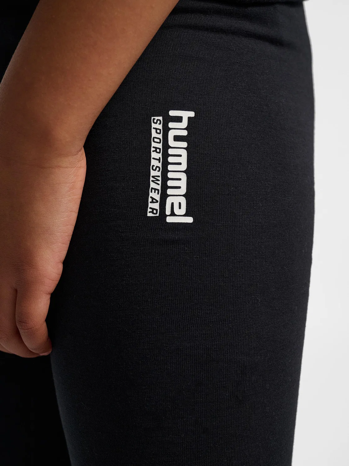 Детские леггинсы с регулируемой талией Hmljr Base Multisport Hummel, Schwarz — фото 4
