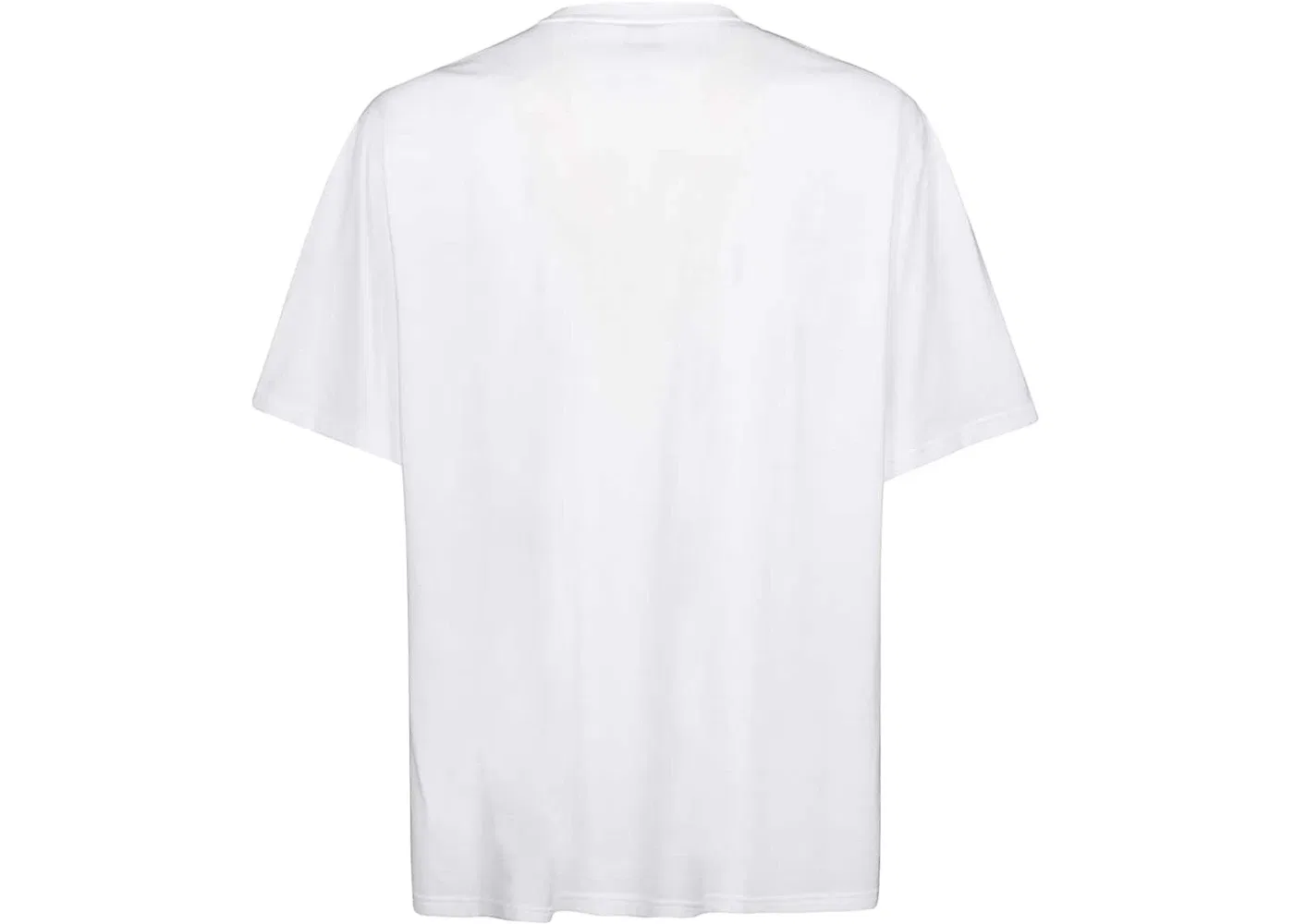 Мужская футболка с принтом Burberry Logo Print SS22 Burberry, Белая — фото 2