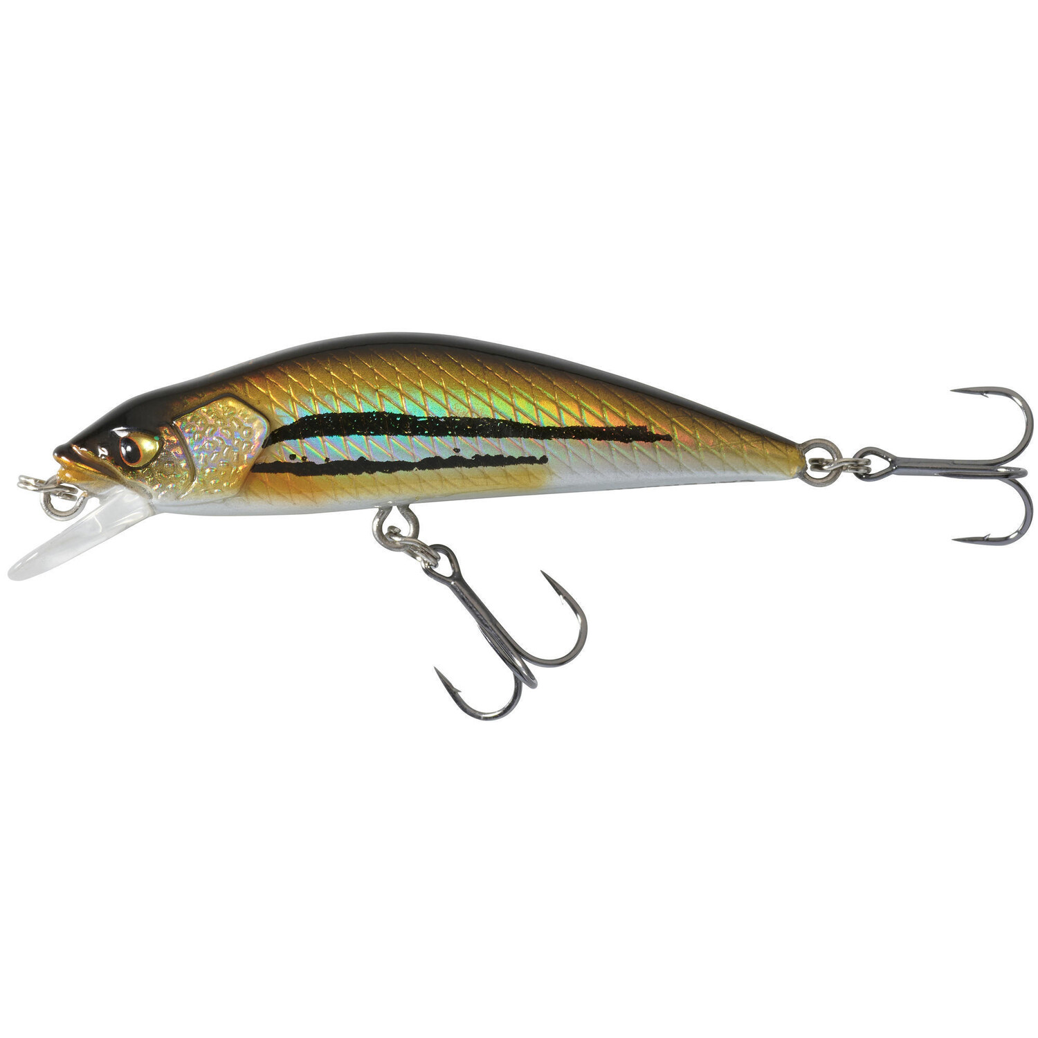 

Воблер Trout Minnow WXM MNWFS 50 US Black Bass CAPERLAN, неоново-желтый/ореховый