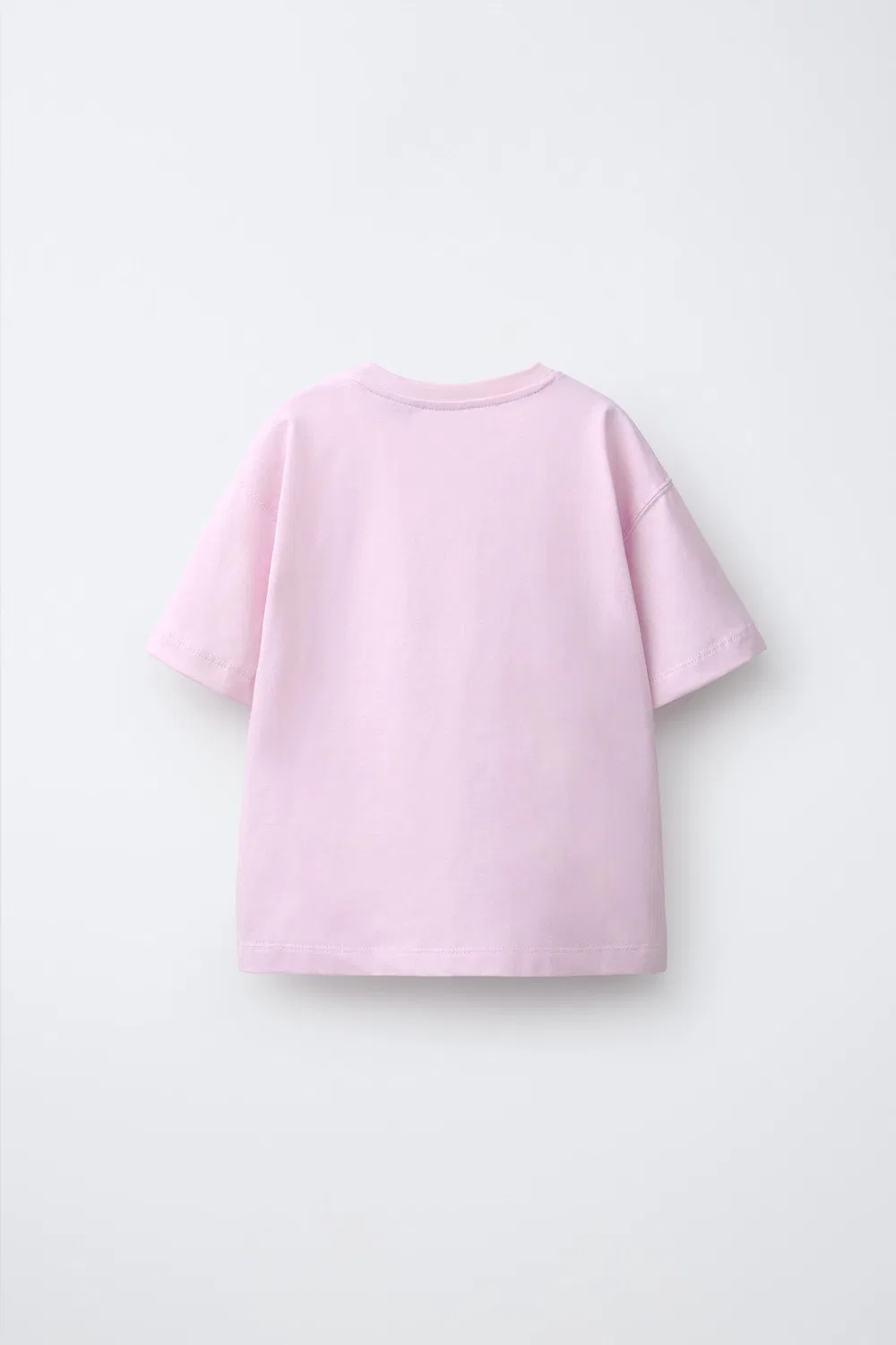 Футболка с принтом KPOP DEMON HUNTERS NETFLIX ZARA, Pastel Pink — фото 2