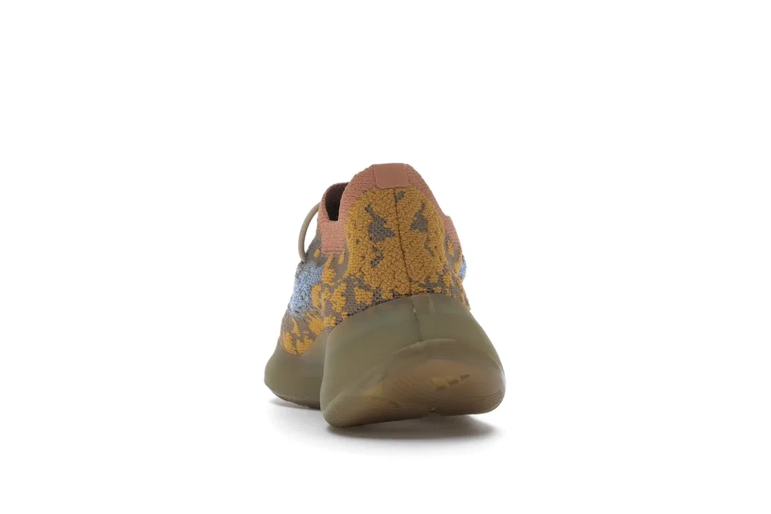 Детские кроссовки Lifestyle с принтом Adidas Yeezy Boost 380, Blue Oat — фото 4