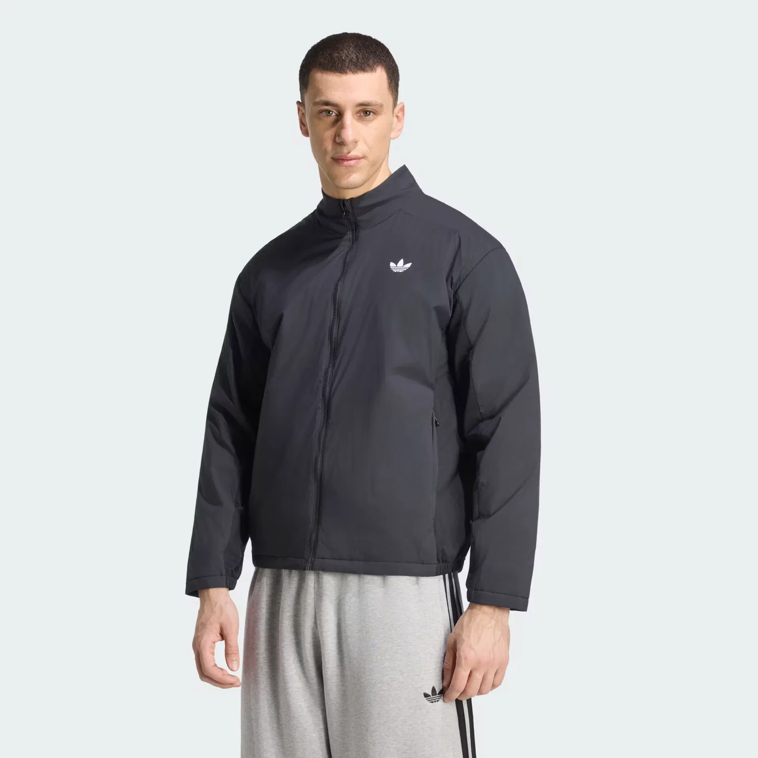 Мужская утепленная куртка 3-Stripes Adidas Originals, черный