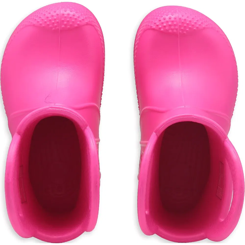 Детские резиновые сапоги Kid Hand It Crocs, Pink Crush — фото 4