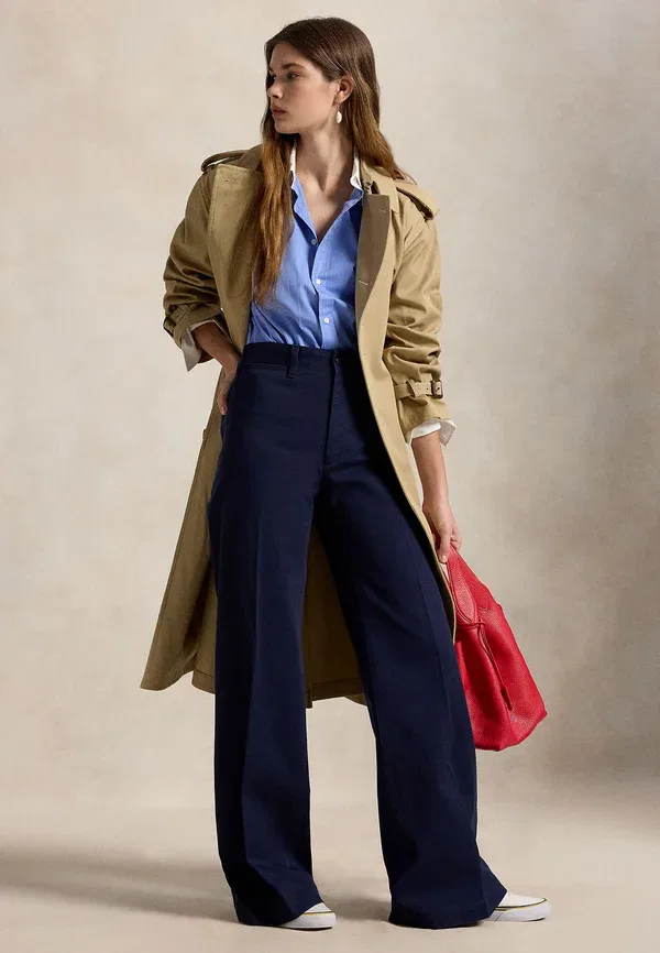 Брюки из хлопка с эластаном Beaton Pant Polo Ralph Lauren, темно-синий — фото 2