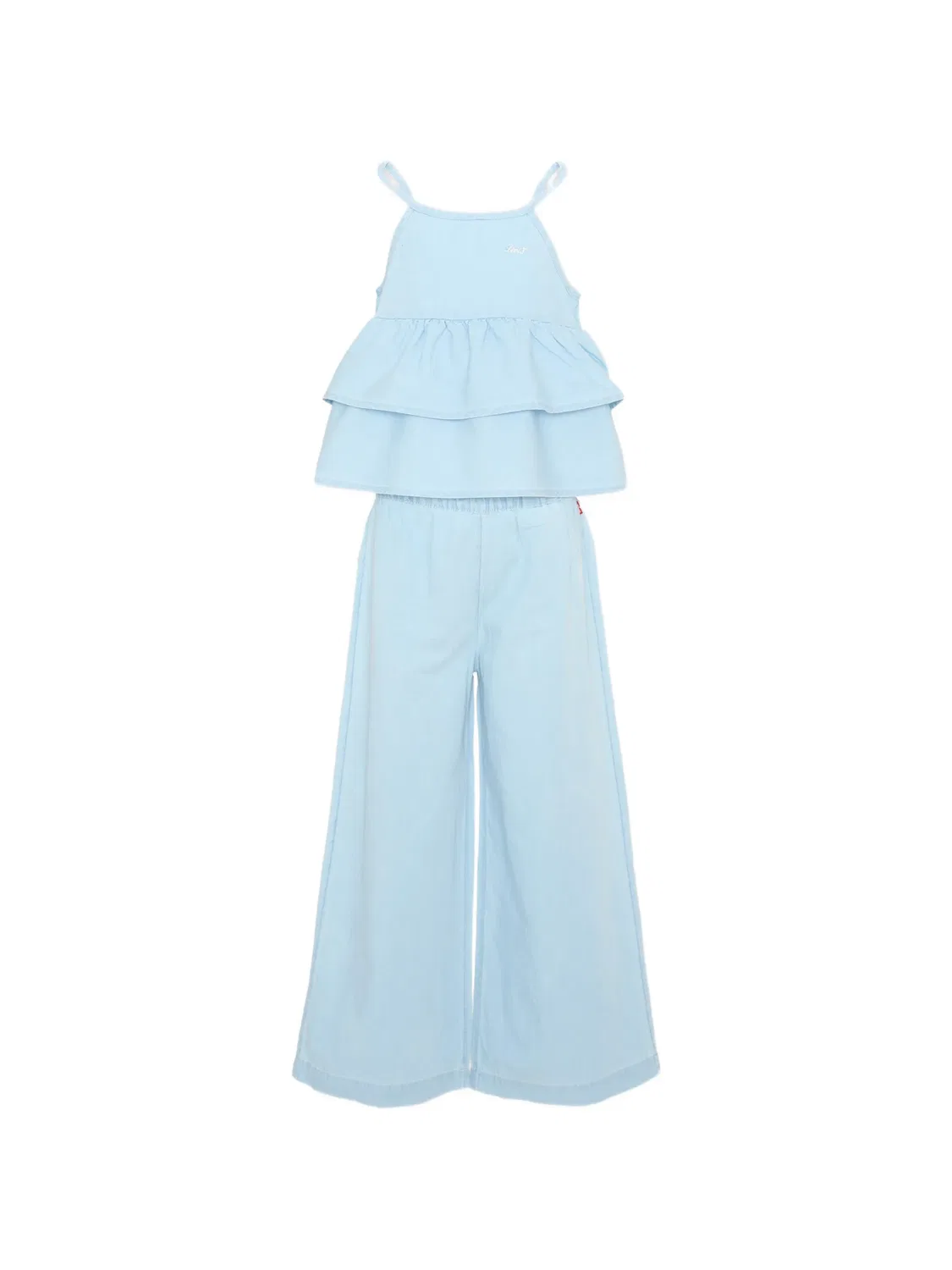 Комплект из топа и широких брюк Levi'S Kids, синий
