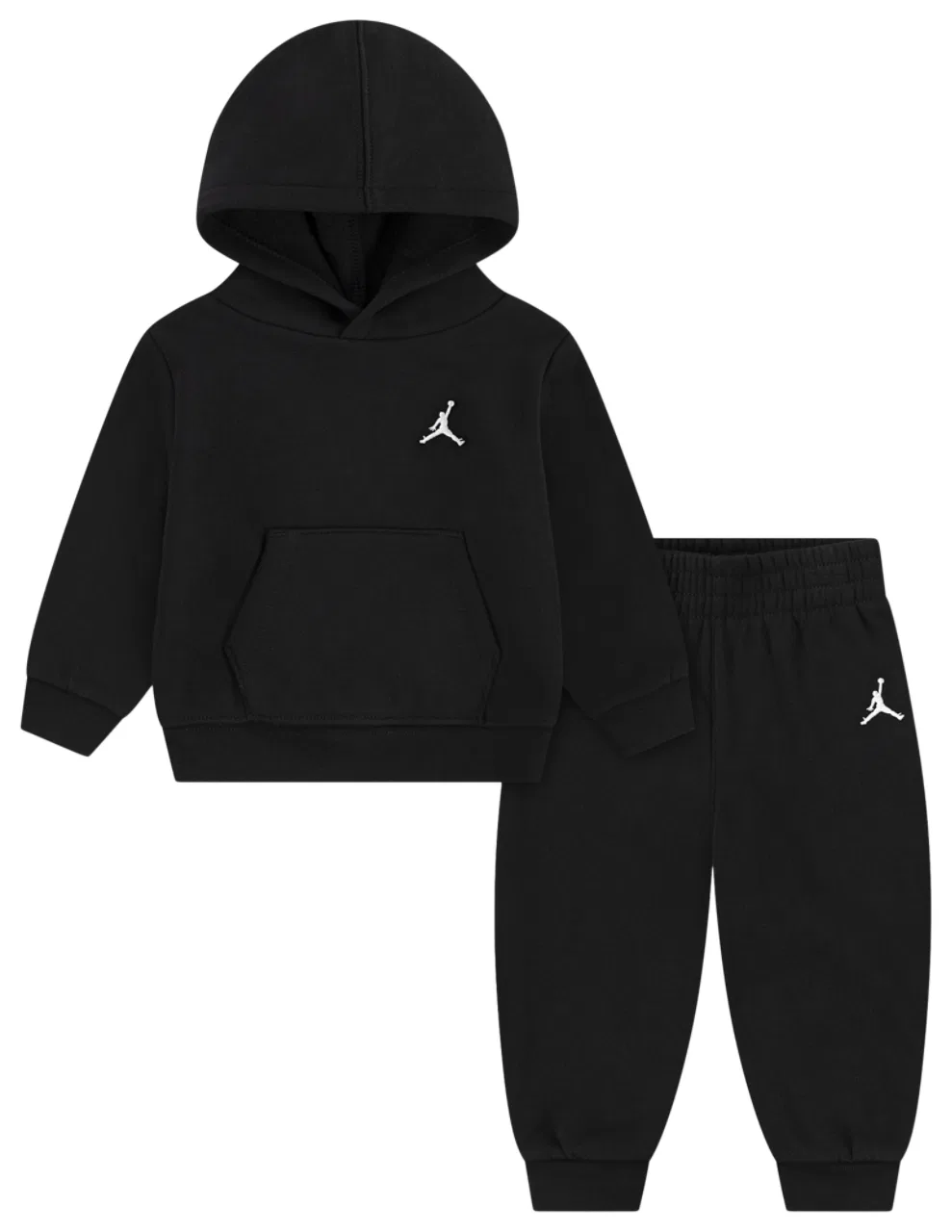 Детский комплект из флиса Brooklyn Pullover Jordan, черный