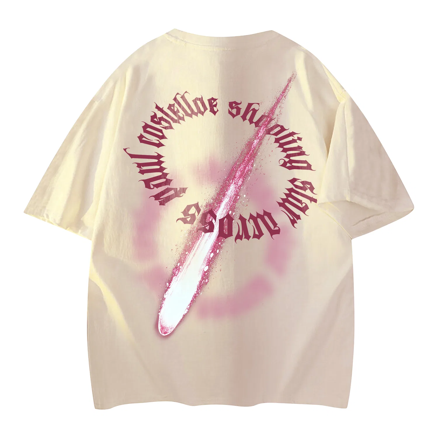 Детская футболка унисекс с круглым вырезом, средней плотности, Crew Neck Paul Costelloe, Apricot