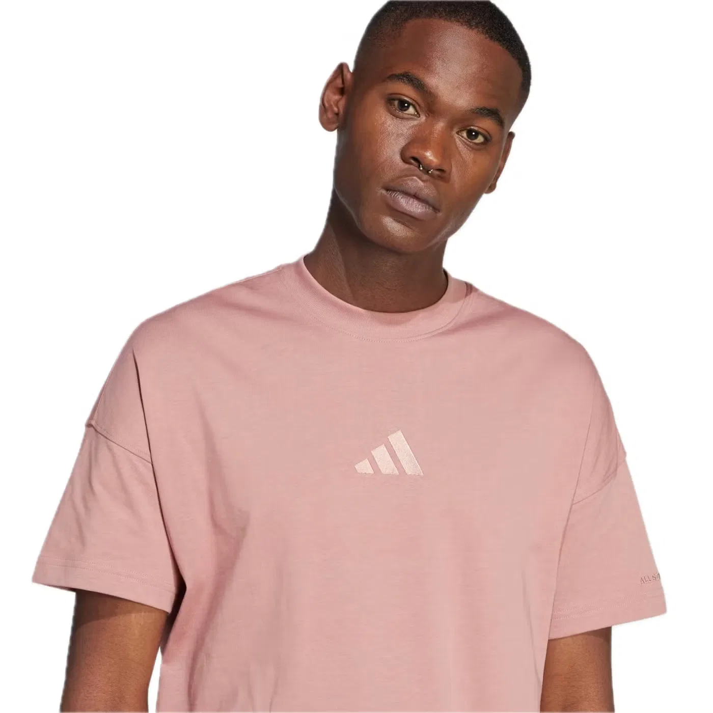 Футболка с принтом All SZN Adidas, терракотовый — фото 2