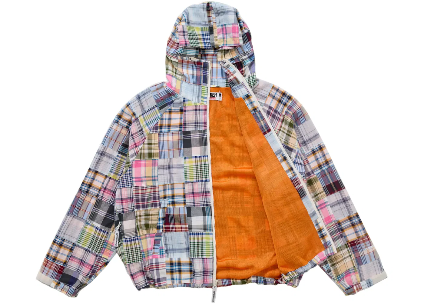 Мужская куртка с пэчворком GOODENOUGH Patchwork Hooded Jacket Supreme, Multicolor — фото 3