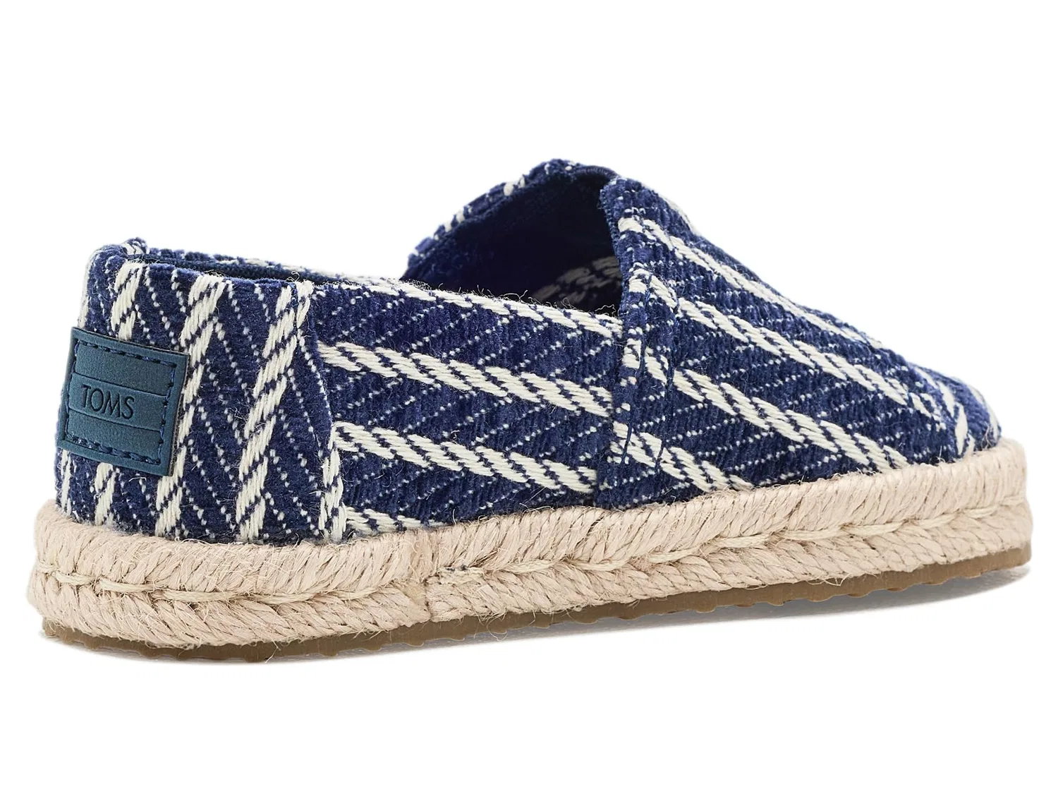 Кроссовки Alpargata Rope 2.0 (для малышей и маленьких детей) Toms Kids, Navy — фото 4