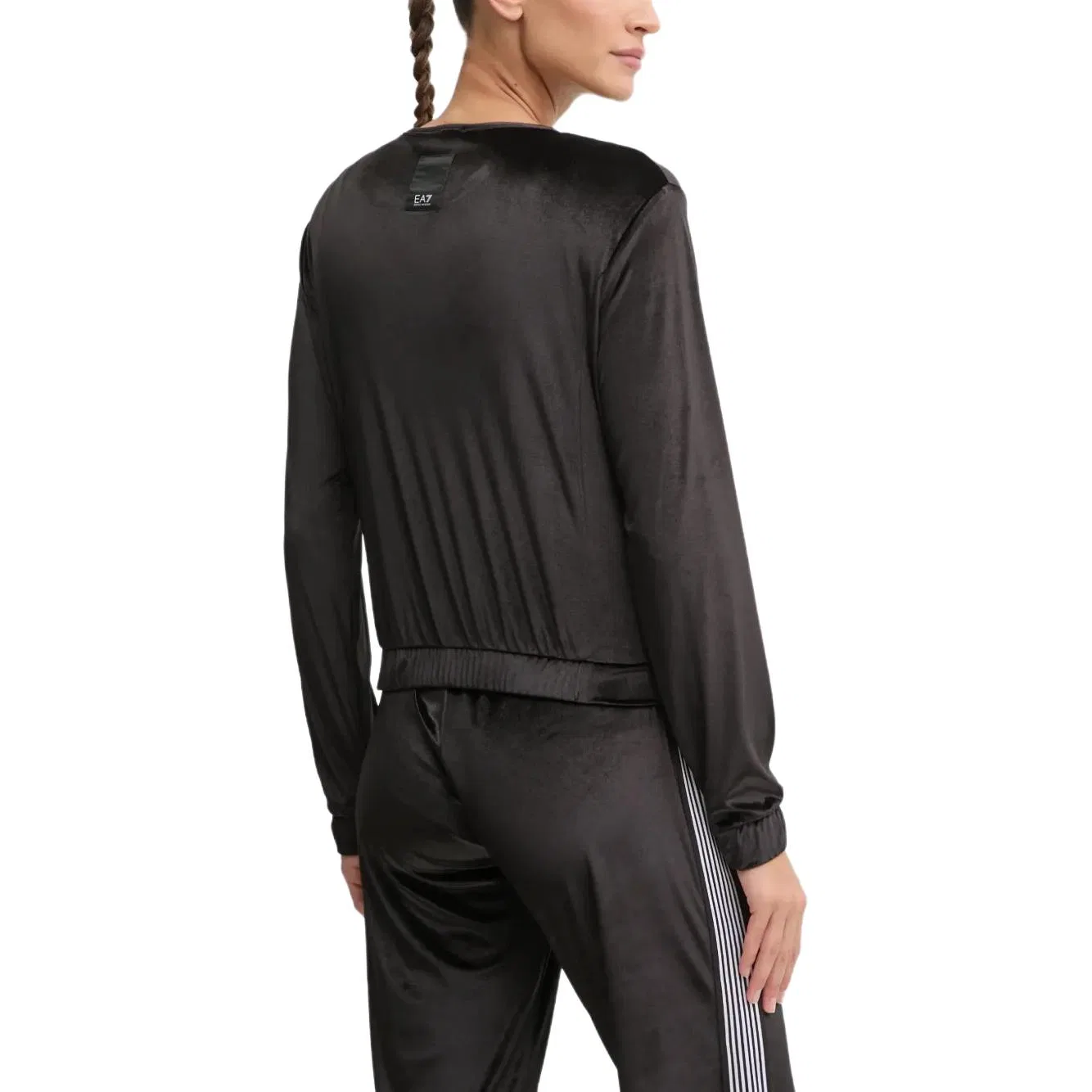 Свитшот с длинным рукавом Emporio Armani, Black — фото 3