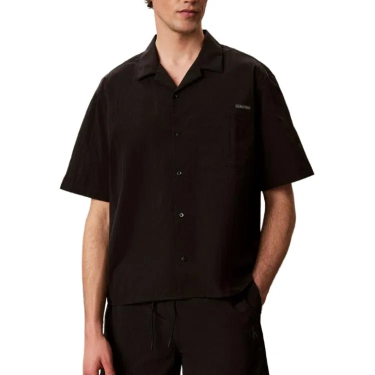 Рубашка мужская классическая Calvin Klein, Black