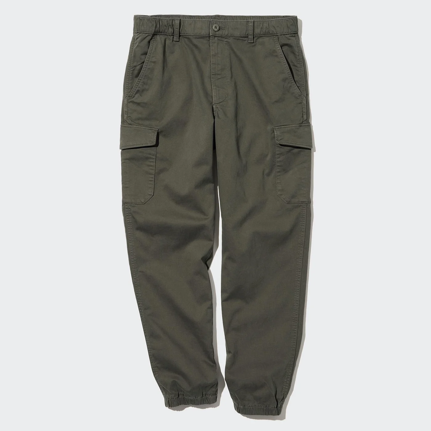 Брюки Uniqlo Cargo Jogger, 57 темно-оливковый