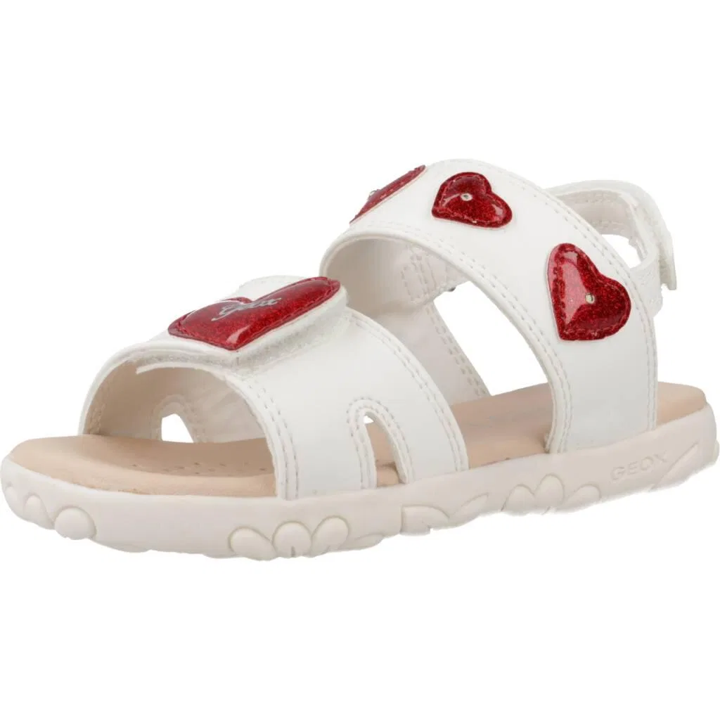 Детские сандалии для девочек J Sandal Haiti Girl Geox, Weiß