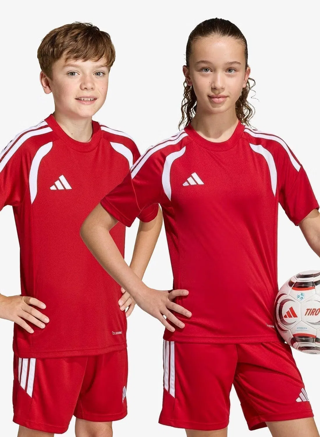 Футбольная футболка с коротким рукавом Tiro26 League Adidas, красный