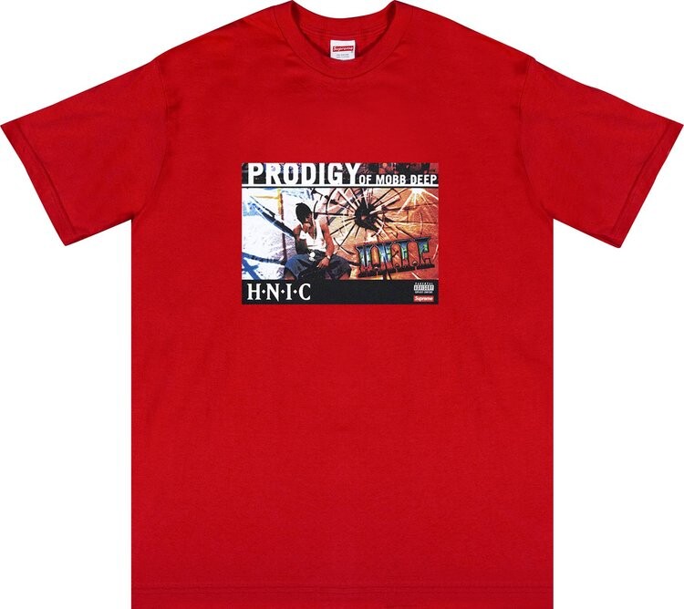 

Футболка Supreme HNIC Tee 'Red', красный