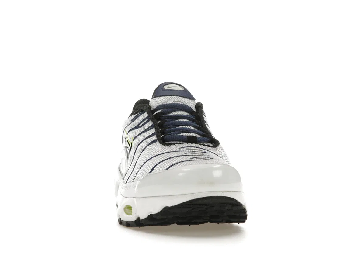 Детские кроссовки Lifestyle Nike Air Max Plus, White/Black/Forest Green — фото 2
