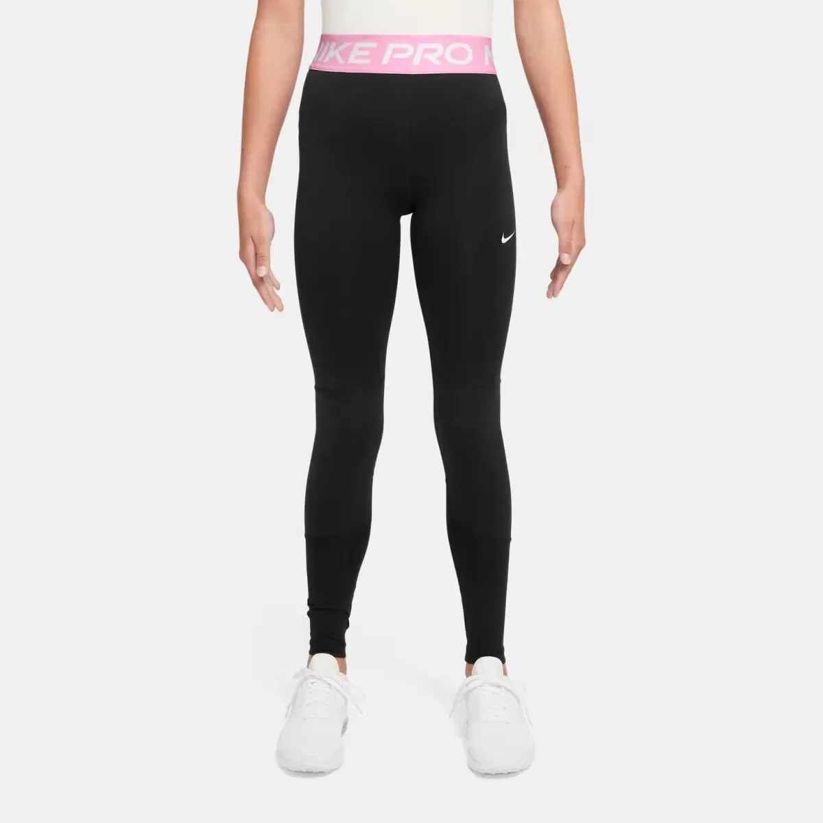 Детские леггинсы для девочек с принтом Nike Pro Dri-FIT Leggings Nike, Negro