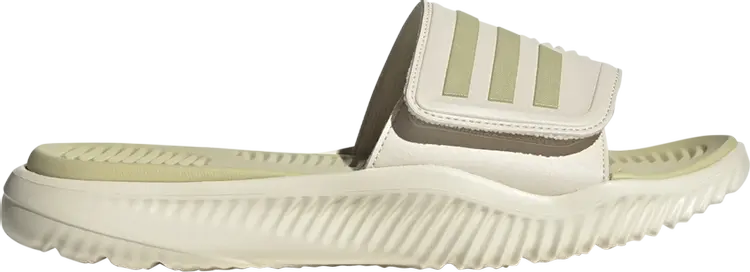 

Сандалии Adidas Alphabounce Slide 'Wonder White Sandy Beige Metallic', кремовый