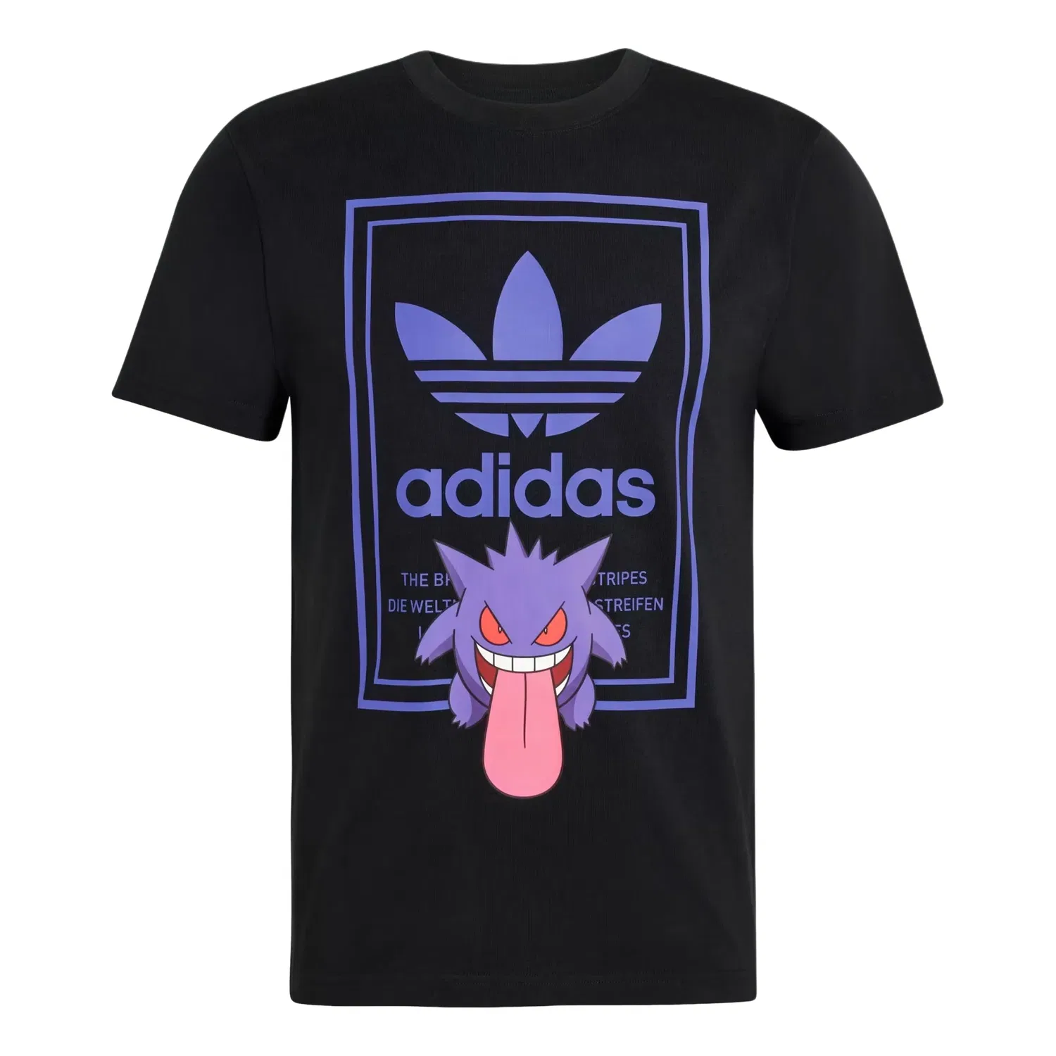 Мужская футболка Pokemon T-Shirt Tokyo 2 Asia Sizing 'Black' adidas, черный