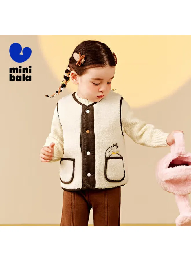 Жилет детский утепленный на флисе Minibala