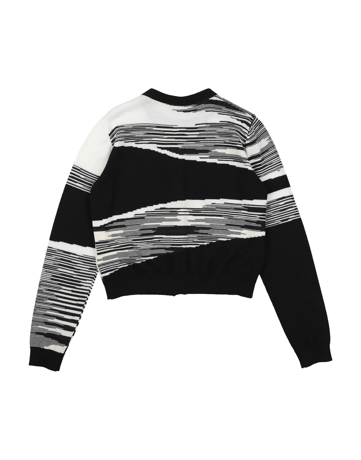 Кардиган из шерсти с длинным рукавом Missoni, черный — фото 2