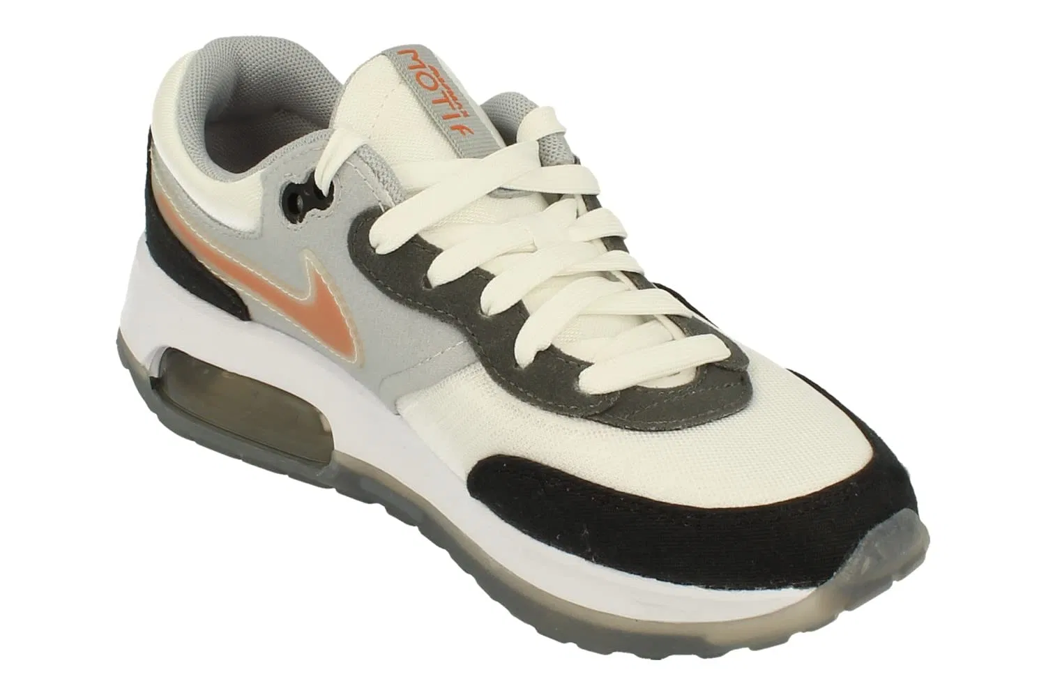 Детские кроссовки для мальчиков с принтом Air Max NIKE, White Black — фото 4