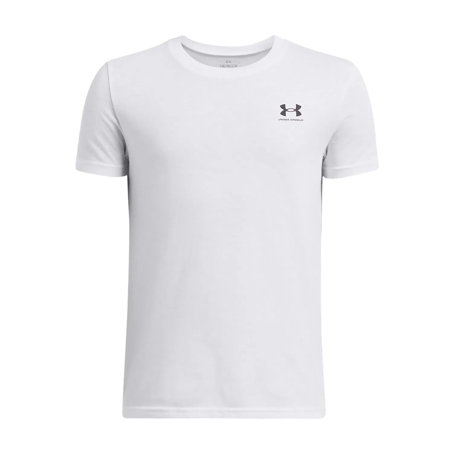 Детская футболка с принтом Sportstyle Left Chest Under Armour, Weiß — фото 3