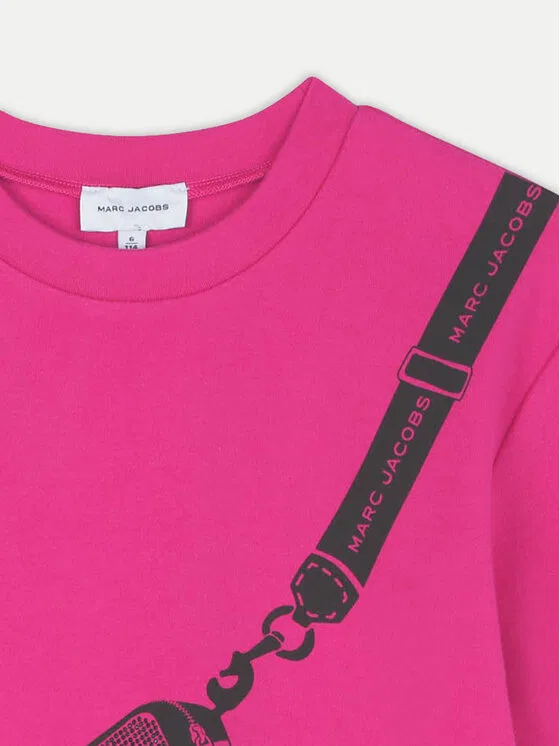 Футболка regular fit Marc Jacobs, розовый — фото 3
