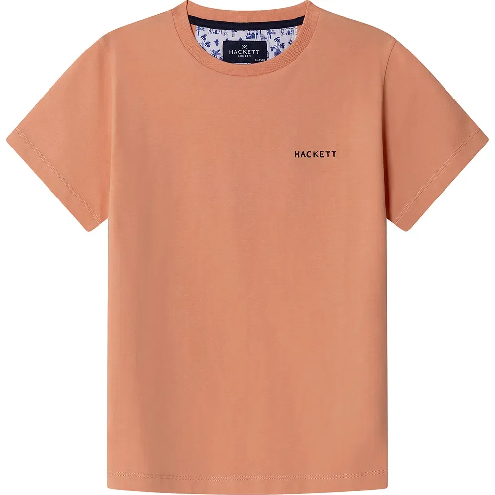 Футболка с коротким рукавом Hackett Swim Trim Island, оранжевый