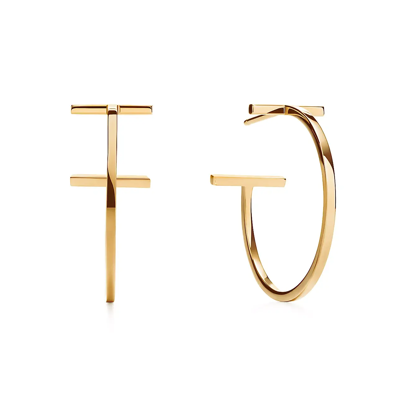 

Серьги Tiffany & Co. T Hoop, золото