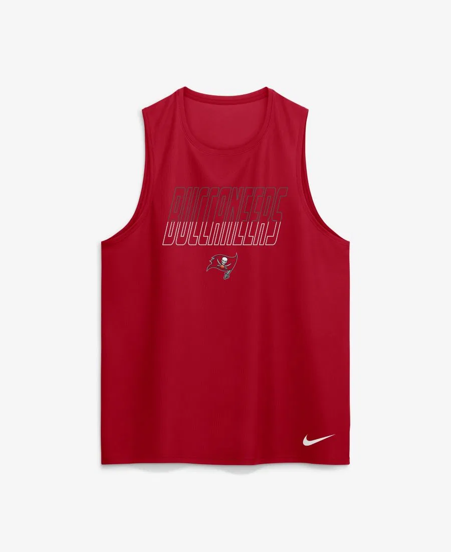 Мужская красная майка Tampa Bay Buccaneers Kickoff Miler Dri-FIT Nike, Red — фото 4