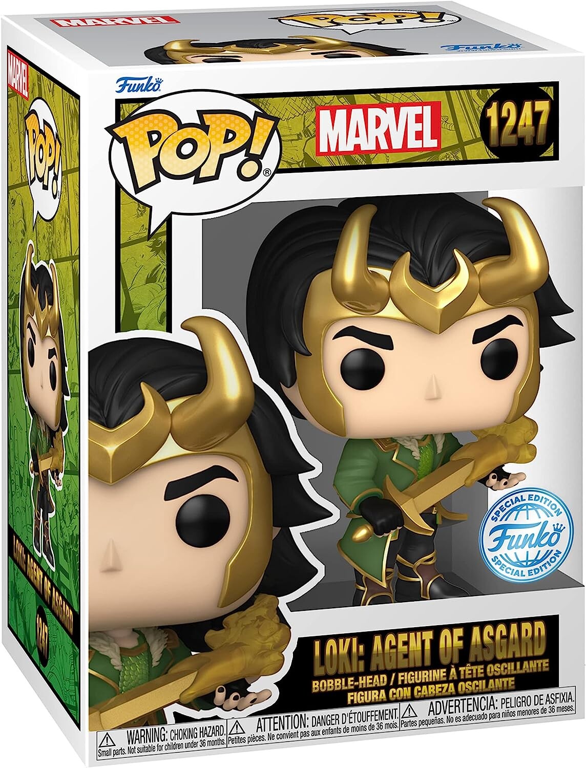 

Фигурка Funko Pop Marvel #1247 - Loki: Agent of Asgard (Exclusive) Red Suit (Regular)