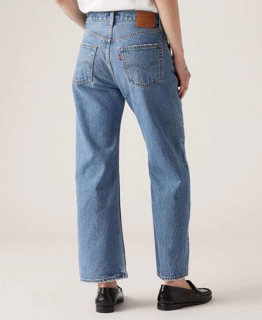 Джинсы прямого кроя Premium 501 90's Ankle Mid-Rise Straight-Fit Levi's, Sweetest Taboo — фото 4
