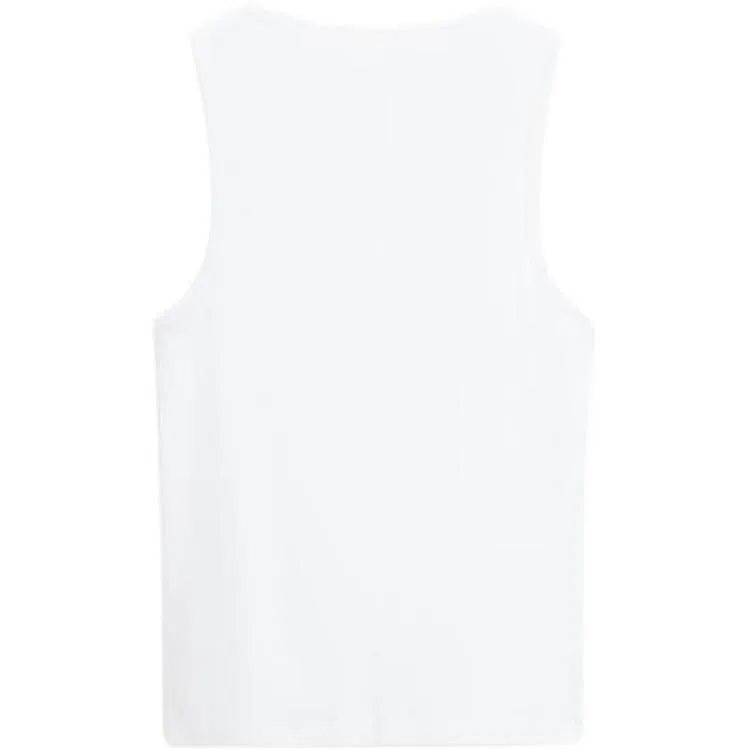 Мужская майка с круглым вырезом, белая, ZARA, White — фото 3