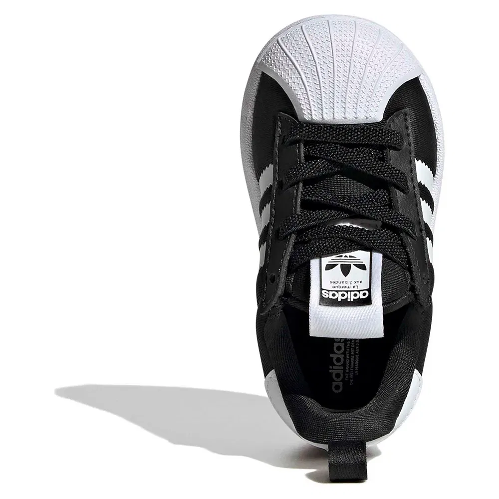 Кроссовки Superstar Adidas Originals, черный — фото 3