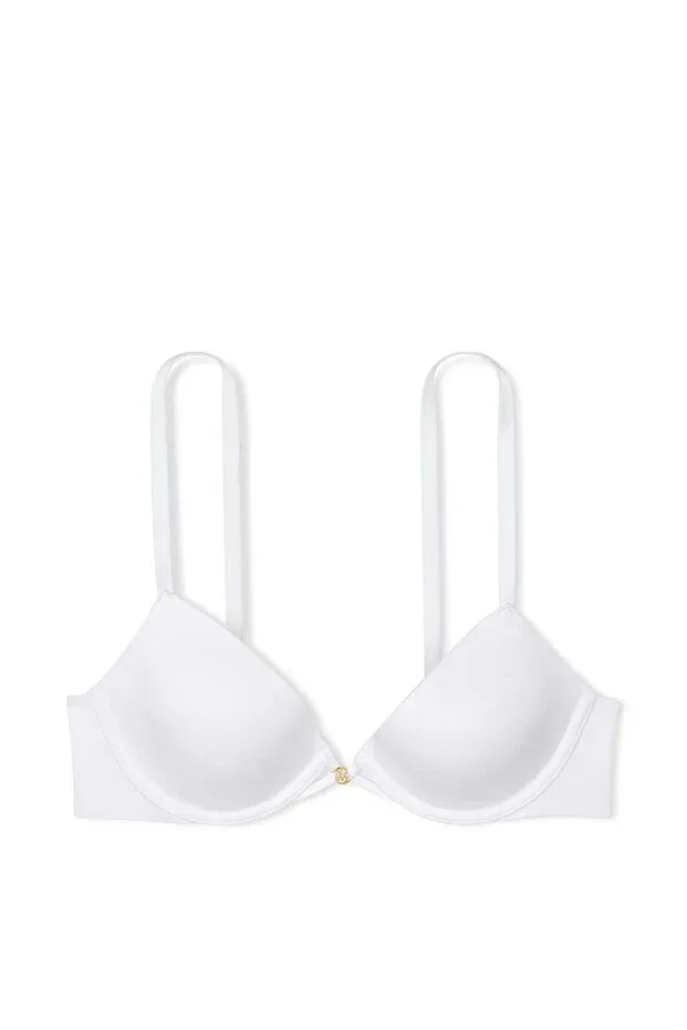 Женский бюстгальтер с мягкой чашкой Smooth Lightweight Padding Supported Demi Bra Victoria'S Secret, White — фото 4