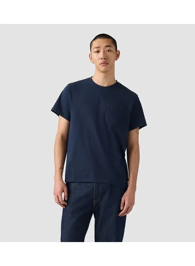 Футболка свободного кроя с карманом Relaxed Pocket Tee Levi'S, синий