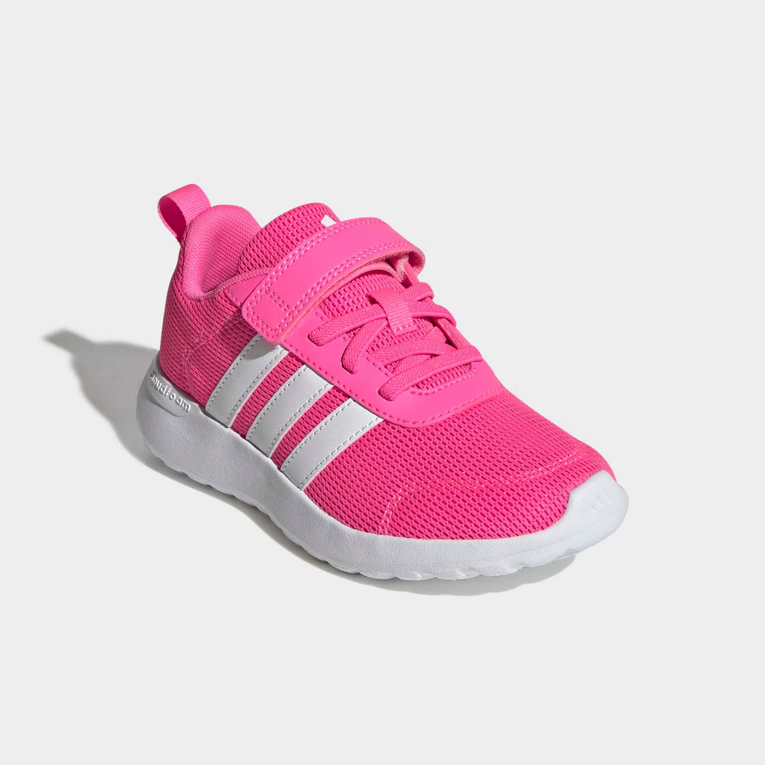 Детские кроссовки с тремя полосками Adidas, Lucid Pink/Ftwr White/Lucid Pink