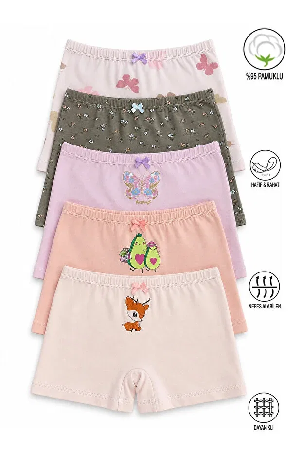 Детские боксеры для мальчиков с принтом 5 шт Özkan Underwear, Mixed Color
