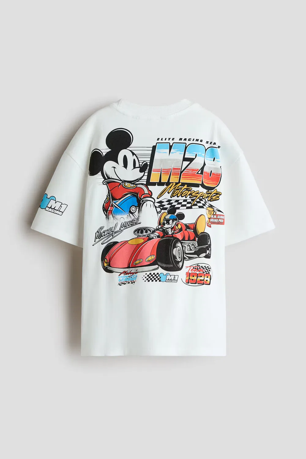 Футболка с принтом свободного кроя H&M, Weiß/Micky Maus — фото 2