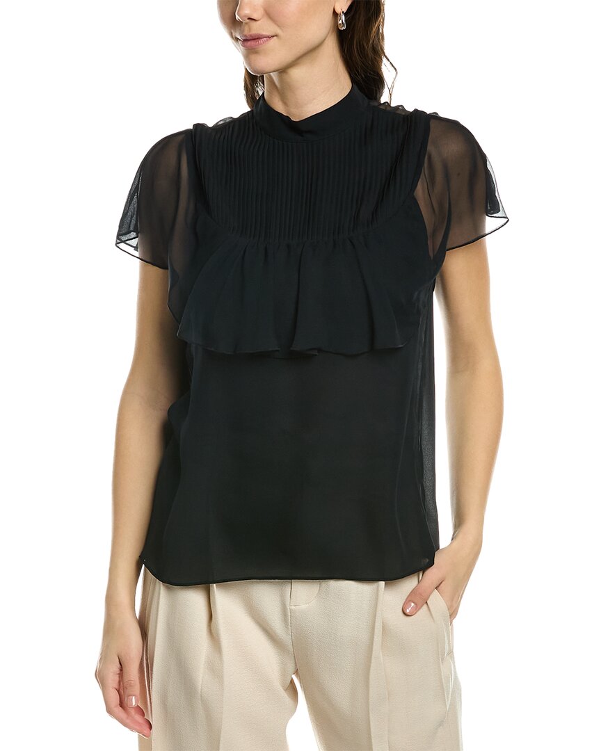 

Go>шелковый топ от GoSilk Lady Chatterley Go by Go Silk, черный