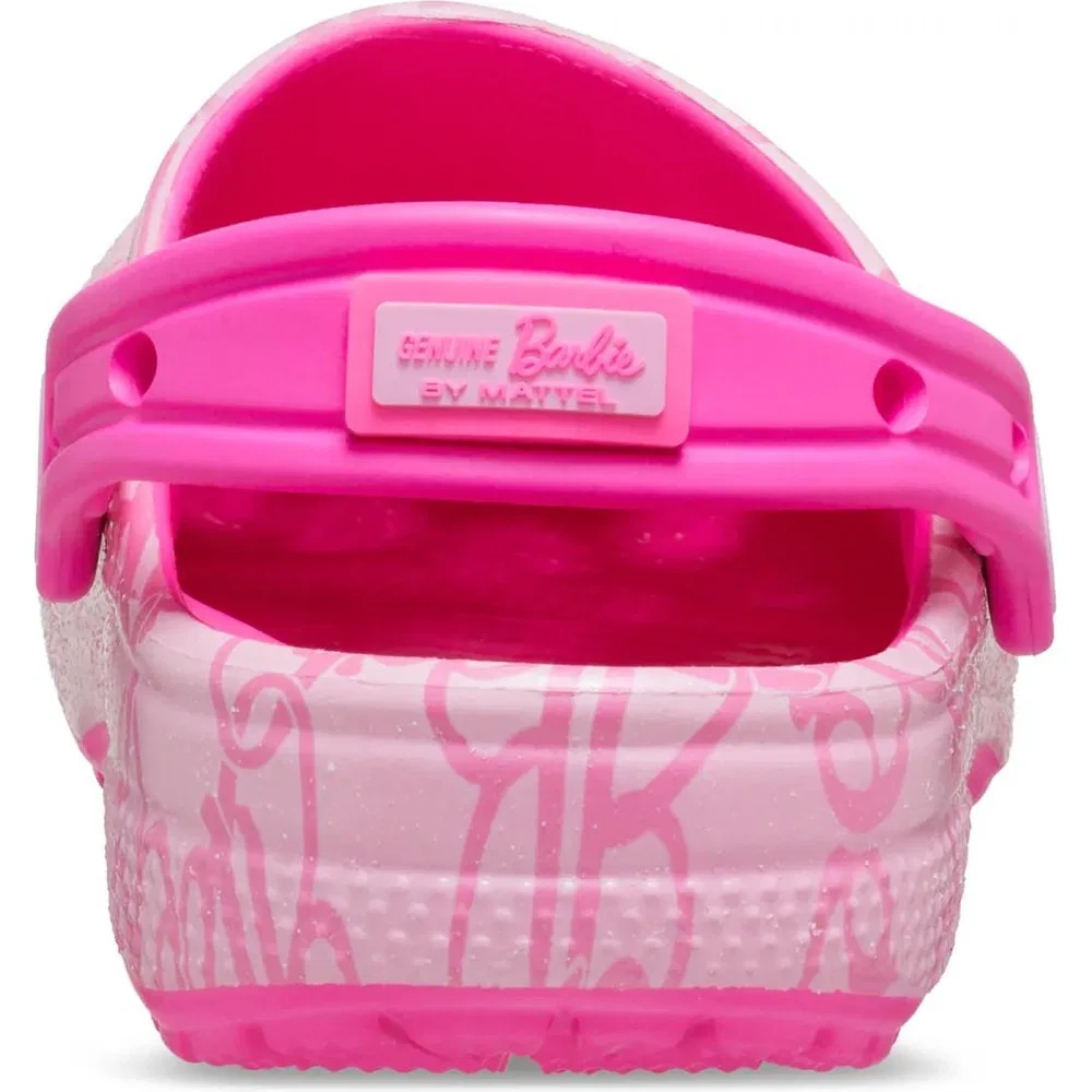 Детские сланцы Crocs Mattel Pink Barbie Cls Clg T, Pink — фото 4