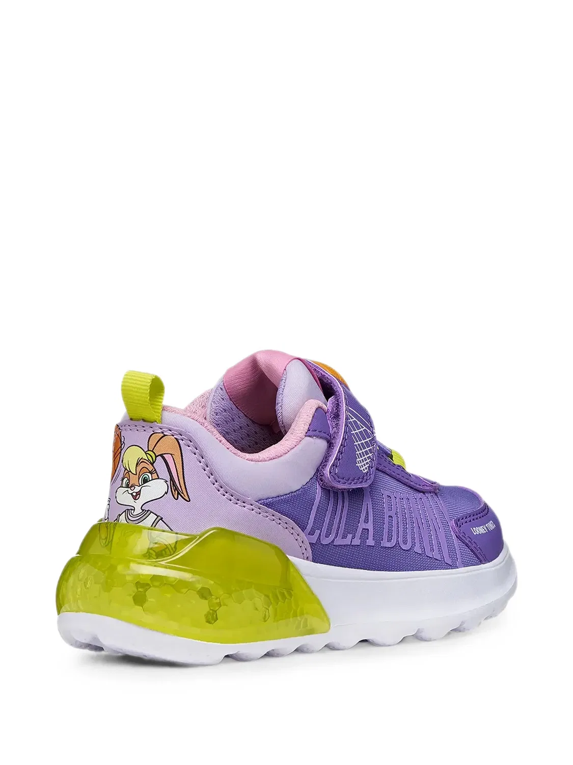 Кроссовки Activart Illuminus Lola Bunny из коллаборации с Lonney Tunes Geox Kids, фиолетовый — фото 3