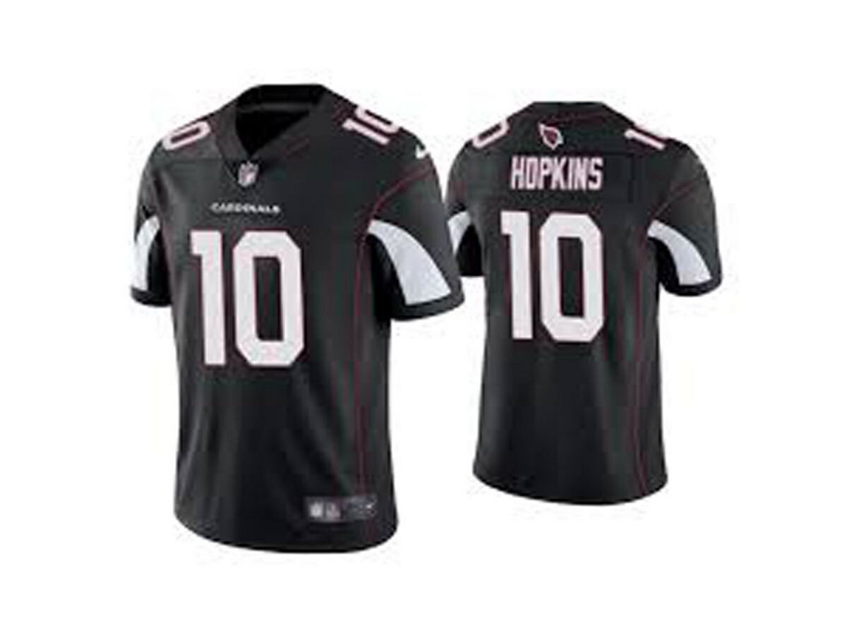 

Мужская игровая майка arizona cardinals деандре хопкинс Nike, черный