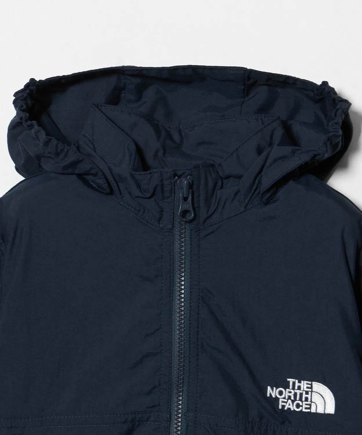 Детская куртка-ветровка с капюшоном THE NORTH FACE Compact Jacket, Navy — фото 3